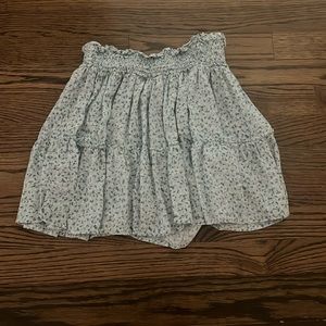 Wild Fable cute floral/ blue and green skirt